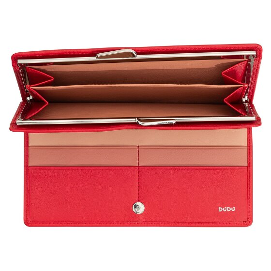 DuDu Cartera Protección RFID Piel 19.5 cm