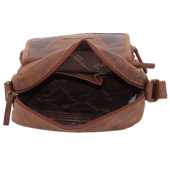 Greenland Nature Bolso de hombro Montenegro de cuero RFID 22 cm