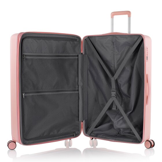 Heys Pastel 4 ruedas Carrito L 76 cm con pliegue de expansión