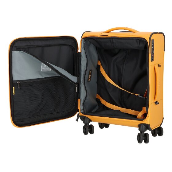 Mandarina Duck Eco Coated 4 ruedas Carro de la cabina S 55 cm