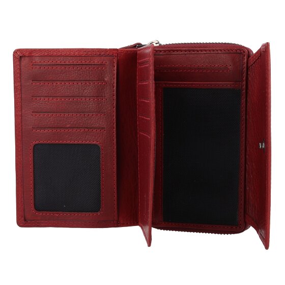 Jack Kinsky Montreal Cartera Protección RFID Piel 13.5 cm