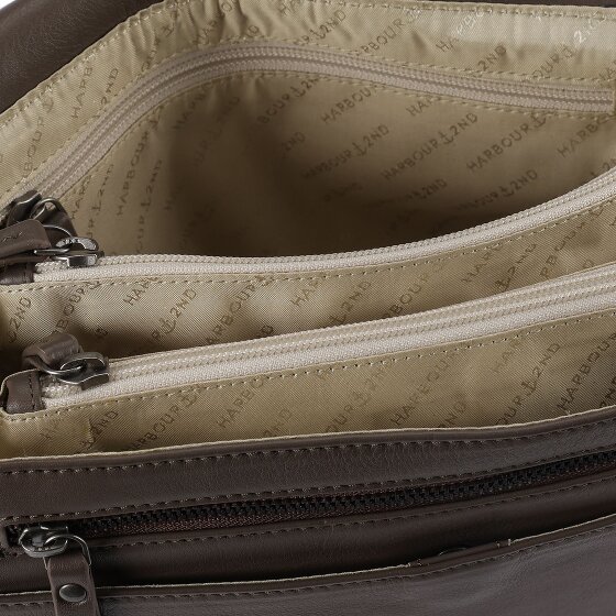 Harbour 2nd Just Pure Bolsa de hombro Piel natural 27 cm