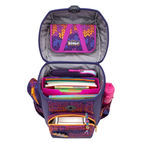 Scout Neo Exklusiv Superflash Juego de mochilas escolares 4 piezas