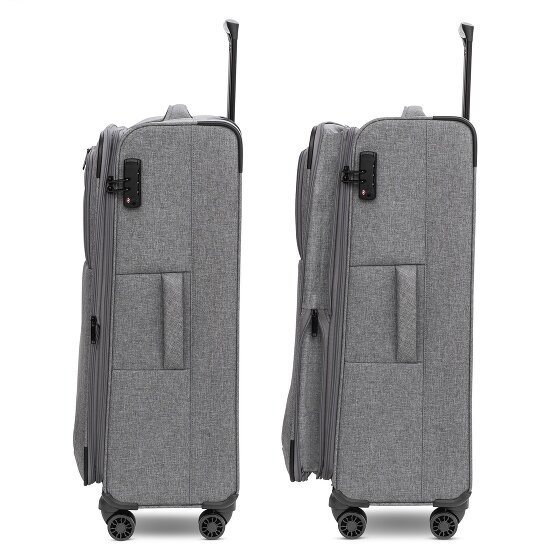 Redolz Essentials 12 LARGE 4 ruedas Trolley 79 cm Con fuelle expandible