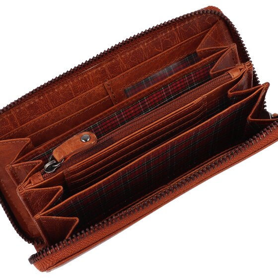 Greenburry House of Norway Cartera Protección RFID Piel 19 cm