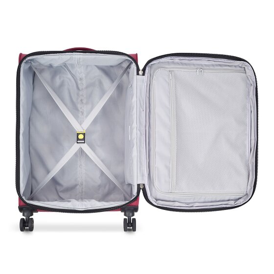 Delsey Paris Pin Up 6 4 ruedas Juego de maletas 3 piezas con pliegue de expansión
