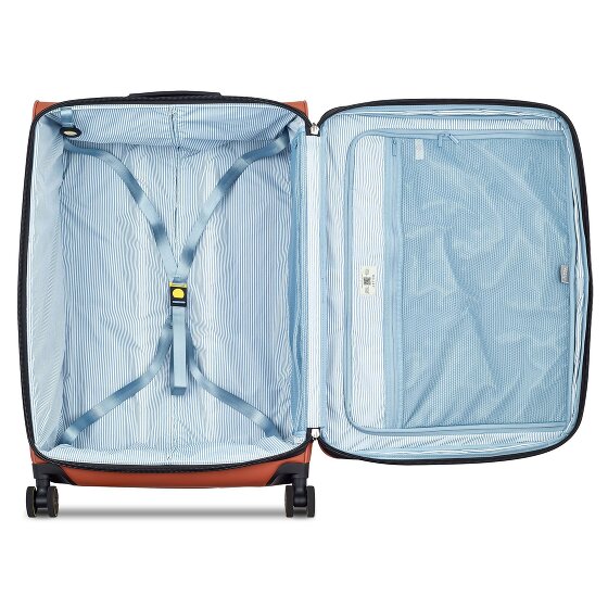 Delsey Paris Trolley Turenne Soft 4 ruedas 77 cm con pliegue de expansión