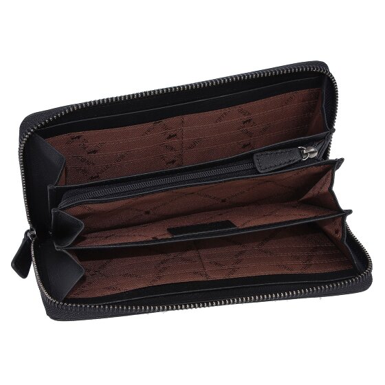 Braun Büffel Billetera Anna de cuero RFID 19 cm