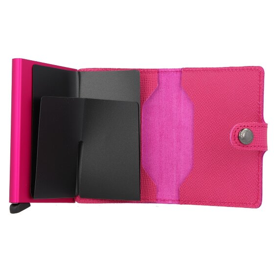 Secrid Miniwallet Crisple Funda para tarjetas de crédito Cartera de piel RFID 6,5 cm