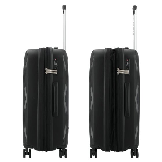 Gabol Infinity 4 ruedas Carrito 66 cm con pliegue de expansión