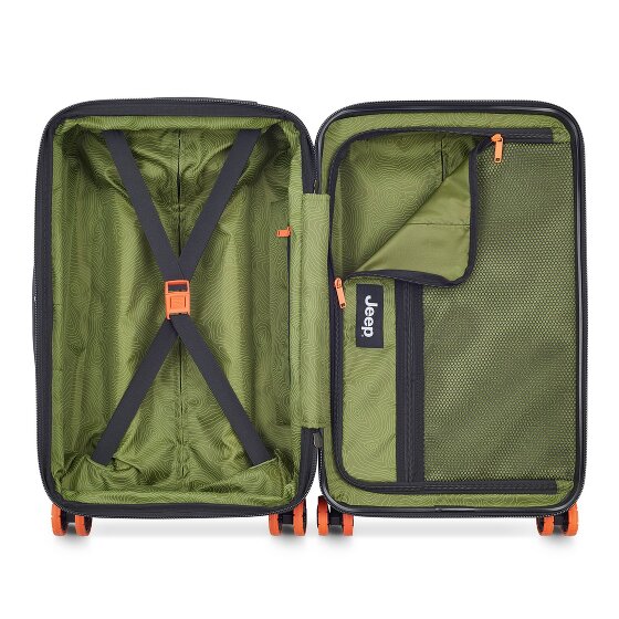 Jeep JH002B 4 ruedas Carro de la cabina XL 55 cm con pliegue de expansión