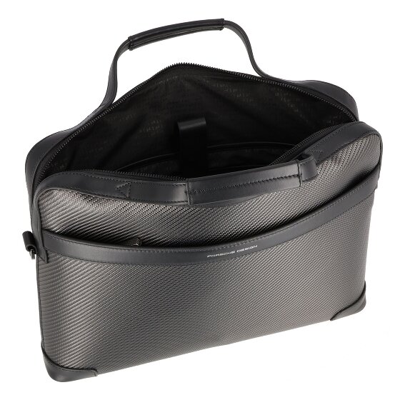 Porsche Design Maletín de cuero de carbono 38 cm