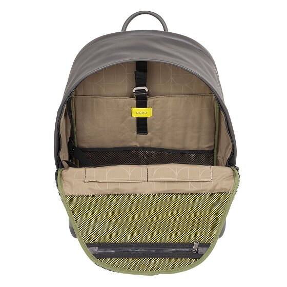 DuDu Casablanca Mochila de día Piel 40 cm Compartimento para el portátil