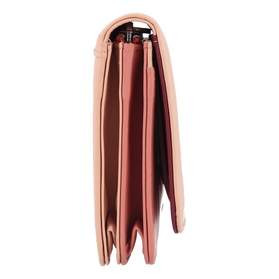 DuDu Billetera de cuero RFID 17,5 cm