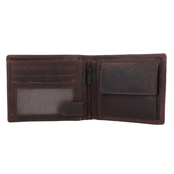 Jack Kinsky Monterey Cartera Protección RFID Piel 13 cm