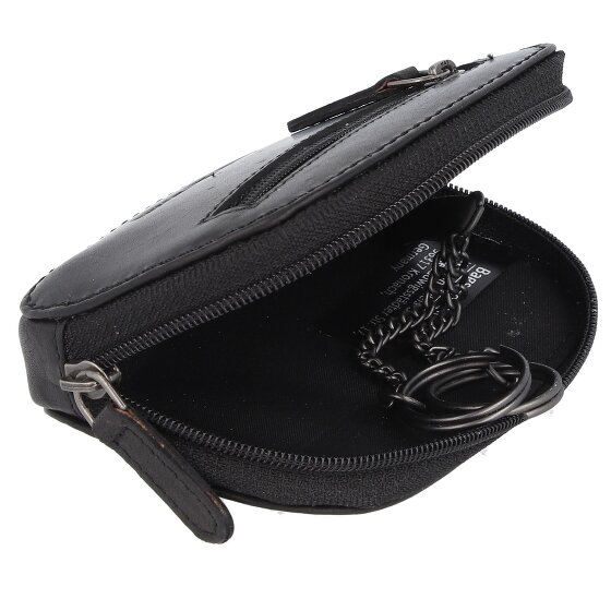 Greenburry Pure Black Cartera de llaves Piel 12 cm