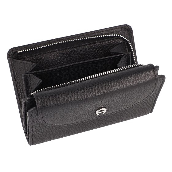 AIGNER Cartera Bloqueo RFID Piel natural 14 cm
