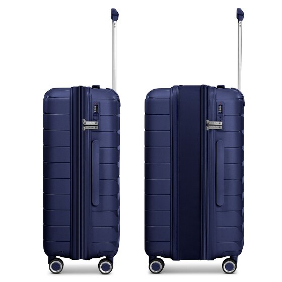 Franky London 4 ruedas Carrito M 65 cm con pliegue de expansión