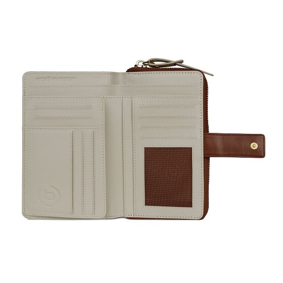 bugatti Viola Cartera Protección RFID Piel 16 cm