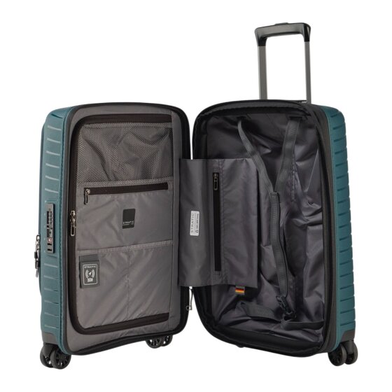 Stratic Novium 4 ruedas Carro de la cabina S 55 cm Compartimento para el portátil con pliegue de expansión