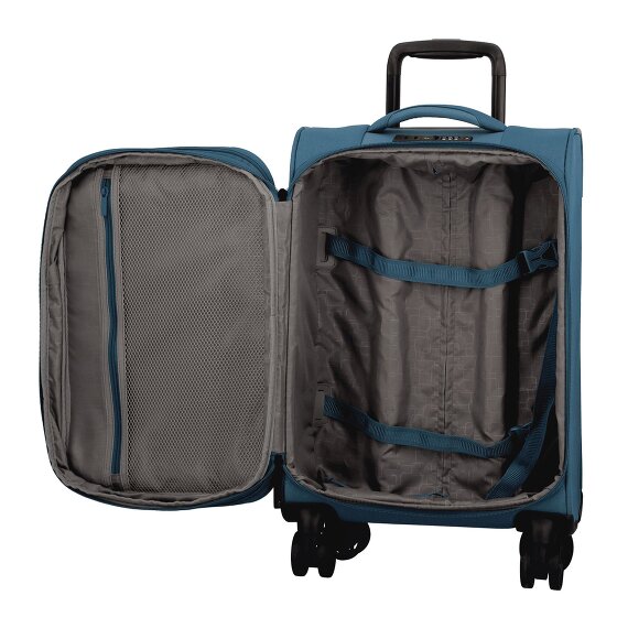 Jump Monthélys 4 ruedas Trolley de cabina 55 cm Con fuelle expandible