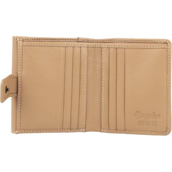 Esquire Billetera de cuero RFID Perú 10 cm