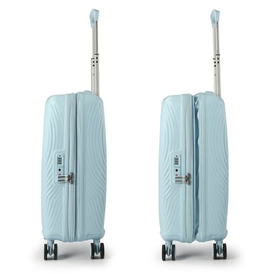 American Tourister Mickey Magic 4 ruedas Carro de la cabina 55 cm con pliegue de expansión