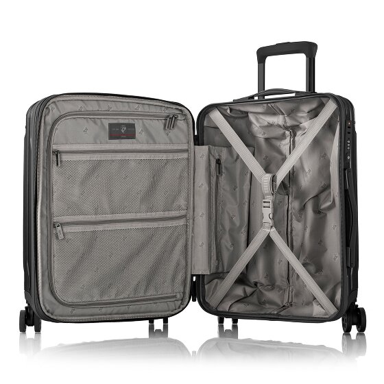 Heys Xtrak 4 ruedas Carro de la cabina S 55 cm con pliegue de expansión