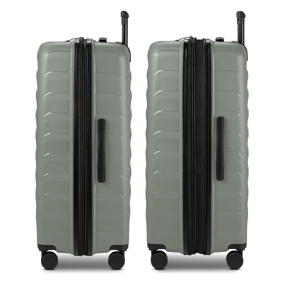 d&n Toronto 4 ruedas Carrito L 75 cm con pliegue de expansión