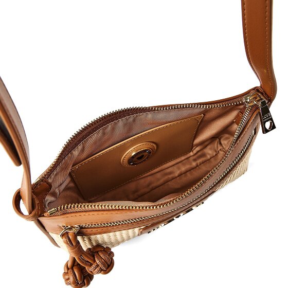 Love Moschino Straw Chic Bolsa de hombro 25 cm