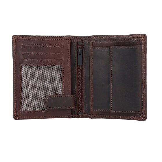 Jack Kinsky Monterey Cartera Protección RFID Piel 10.5 cm