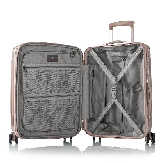 Heys Xtrak 4 ruedas Carro de la cabina S 55 cm con pliegue de expansión