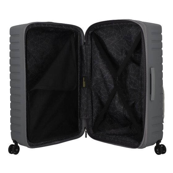 Mandarina Duck Flyduck 4 ruedas Trolley 69 cm Con fuelle expandible