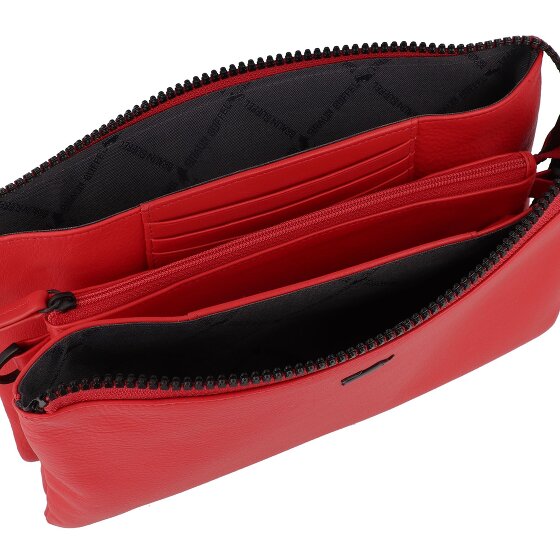 Braun Büffel Capri Bolsa de hombro Protección RFID Piel 23 cm