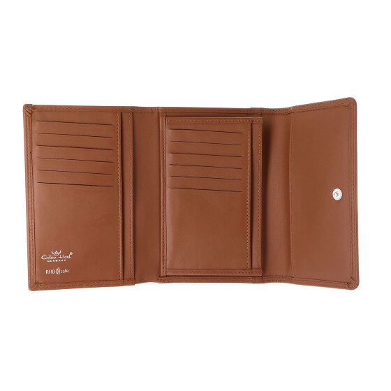 Golden Head Polo Cartera Bloqueo RFID Piel natural 14 cm