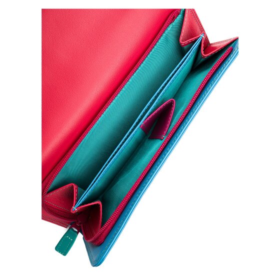 Mywalit Cartera tríptico con cremallera Cartera de piel 17 cm