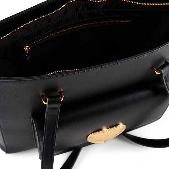 Love Moschino Victory Heart Bolsa de compras Piel 34 cm