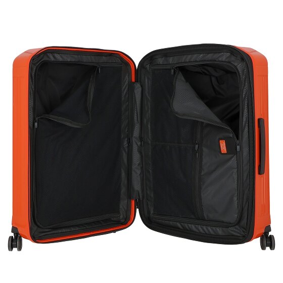 Piquadro PQ-Light 4 ruedas Carrito M 69 cm con pliegue de expansión