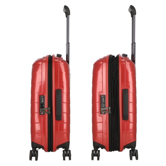 Samsonite Attrix 4 ruedas Carro de la cabina 55 cm con pliegue de expansión