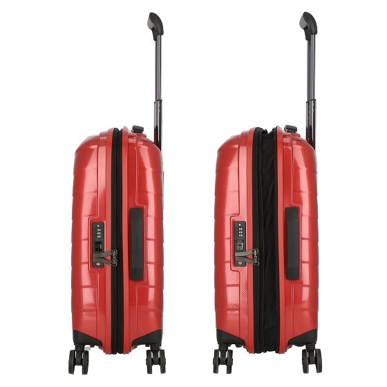 Samsonite Attrix 4 ruedas Carro de la cabina 55 cm con pliegue de expansión