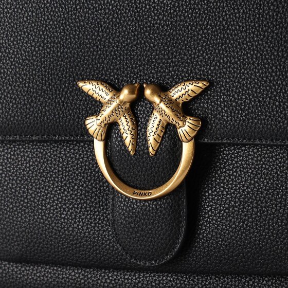 PINKO Love One Bolsa de hombro Piel 30 cm