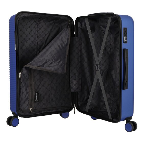 pierre cardin 4 ruedas Juego de maletas 3 piezas