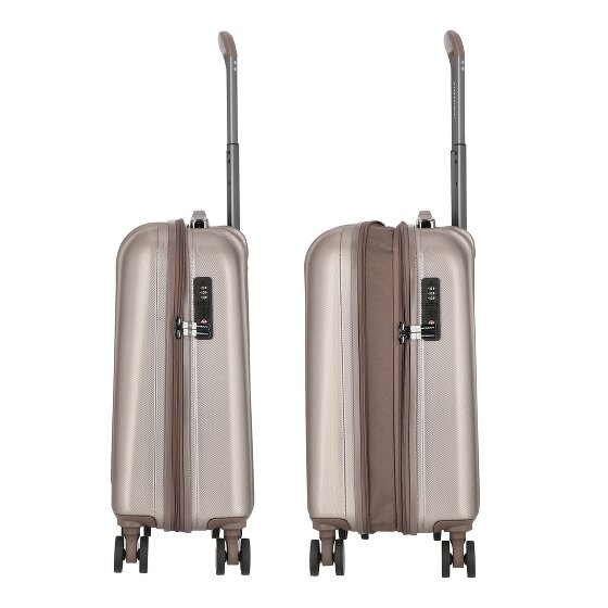 Polestream Moonrock 4 ruedas Carro de la cabina S 55 cm con pliegue de expansión