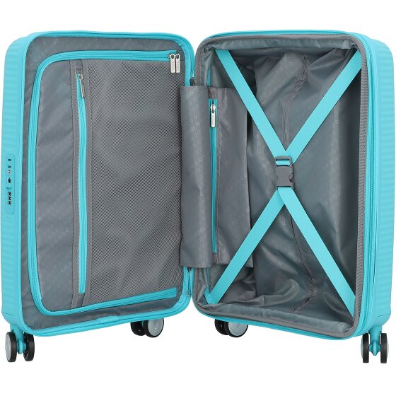 American Tourister Carro de cabina de 4 ruedas Soundbox 55 cm