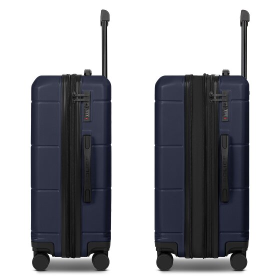 Police London 4 ruedas Trolley 64 cm Con fuelle expandible