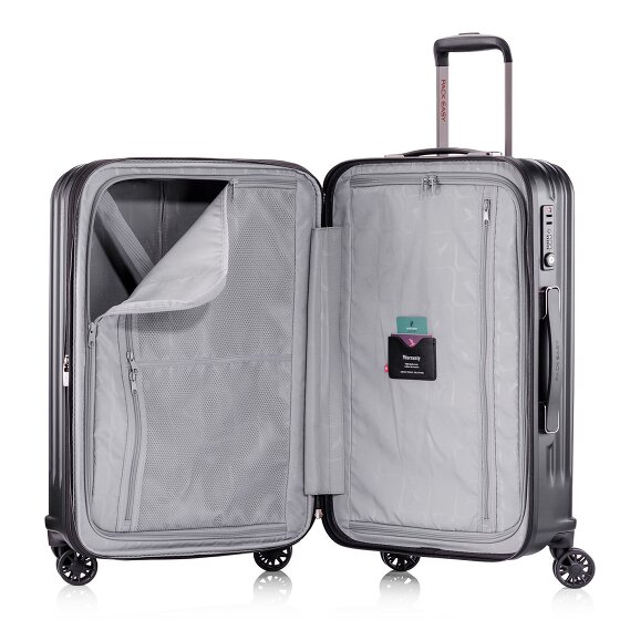 Pack Easy Genius 4 ruedas Carrito M 66 cm con pliegue de expansión