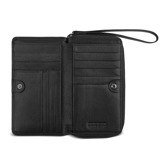 bugatti Black Magic Cartera Protección RFID Piel 15.5 cm