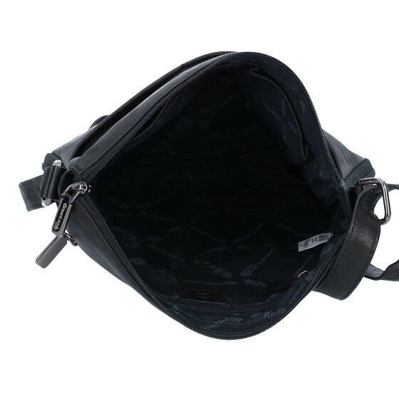 Greenland Nature Black Nappa Bolsa de hombro Piel 29 cm