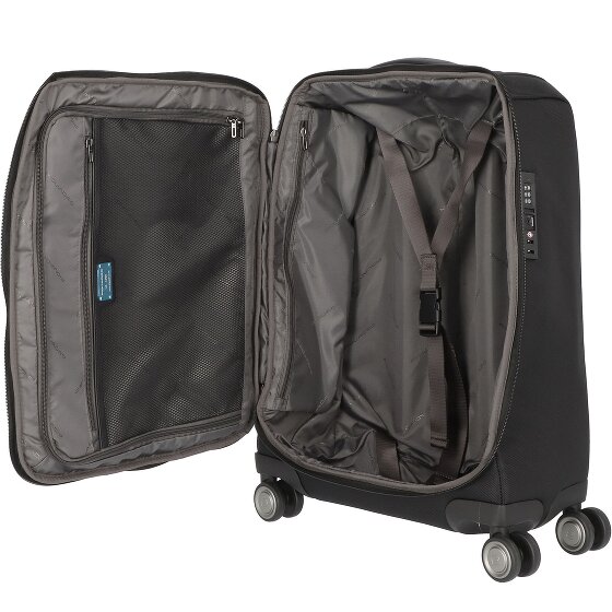 Piquadro Trolley cabina 4 ruedas Brief 55 cm