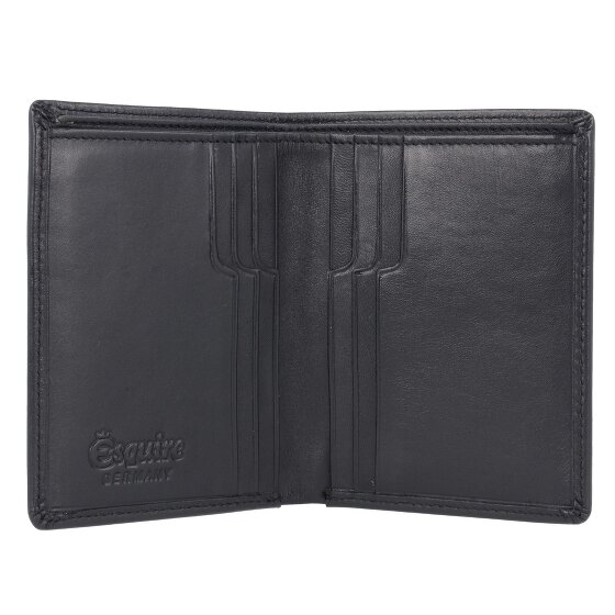 Esquire Estuche para tarjetas de crédito Harry de cuero de 8 cm